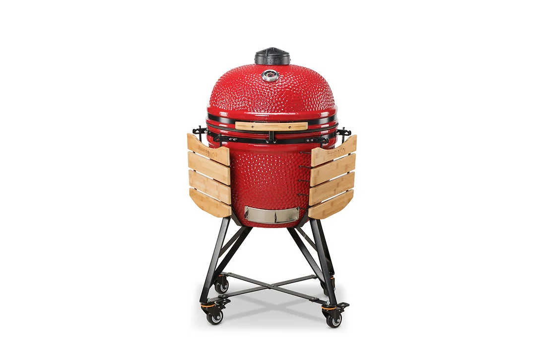 Kamado BONO Grande 59cm - Crveni - Slika 4